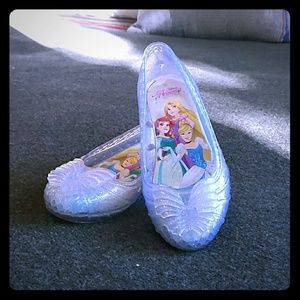 Princess light up "glass" slippers